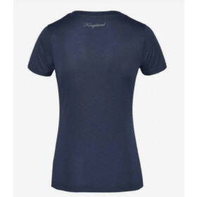 Kingsland KLdesma T-Shirt mit V-Ausschnitt f&uuml;r Damen M China Blue
