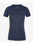 Kingsland KLdesma T-Shirt mit V-Ausschnitt für Damen M China Blue